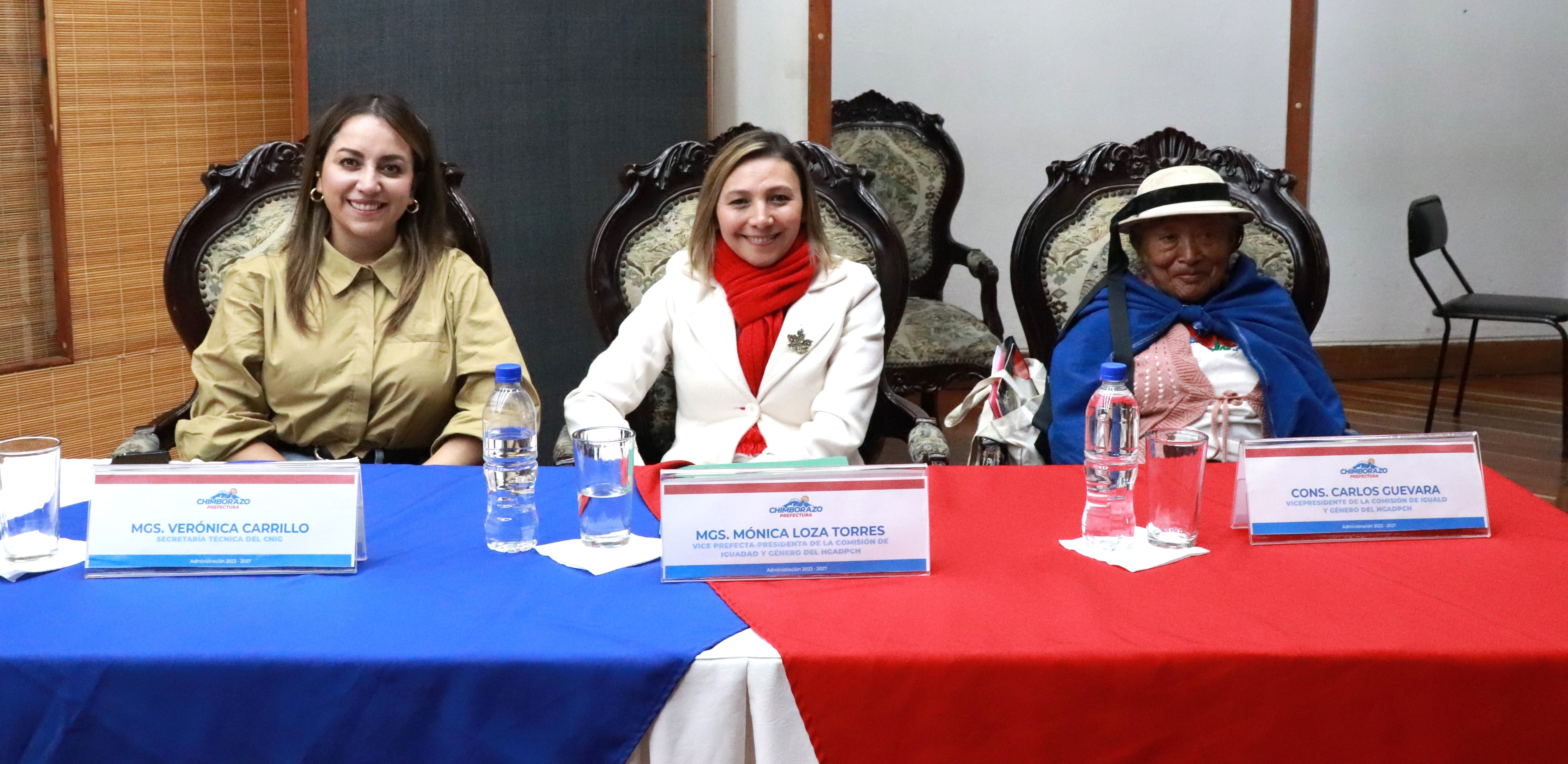 Jornada de asistencia técnica para incorporar el enfoque de género en Chimborazo